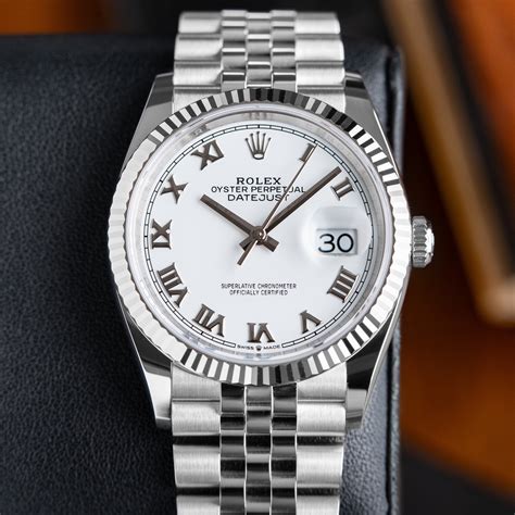 is the rolex datejust 36 too small|rolex datejust 36 white dial.